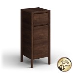 Szafka wysoka z szufladą dębowa tabacco Campi