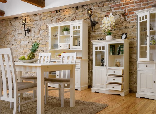 Witrynka biała 1.3 Belluno Elegante