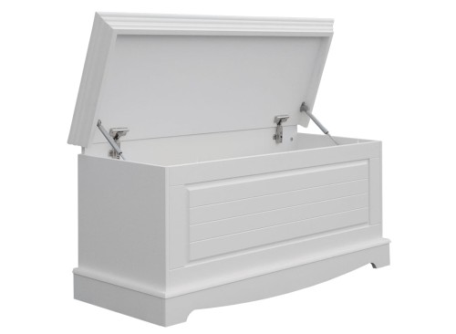 Skrzynia biała Belluno Elegante