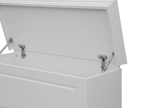 Skrzynia biała Belluno Elegante