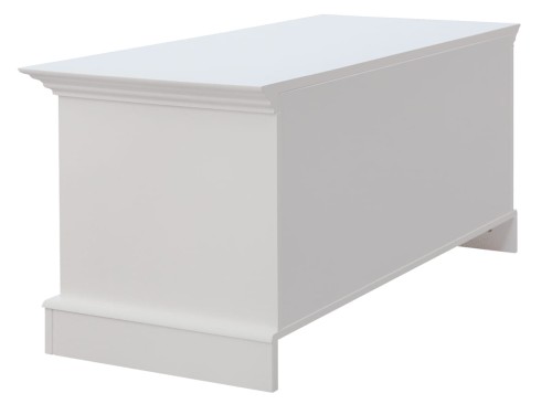 Skrzynia biała Belluno Elegante