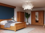 Łóżko sosnowe Toskania 160 z szufladami